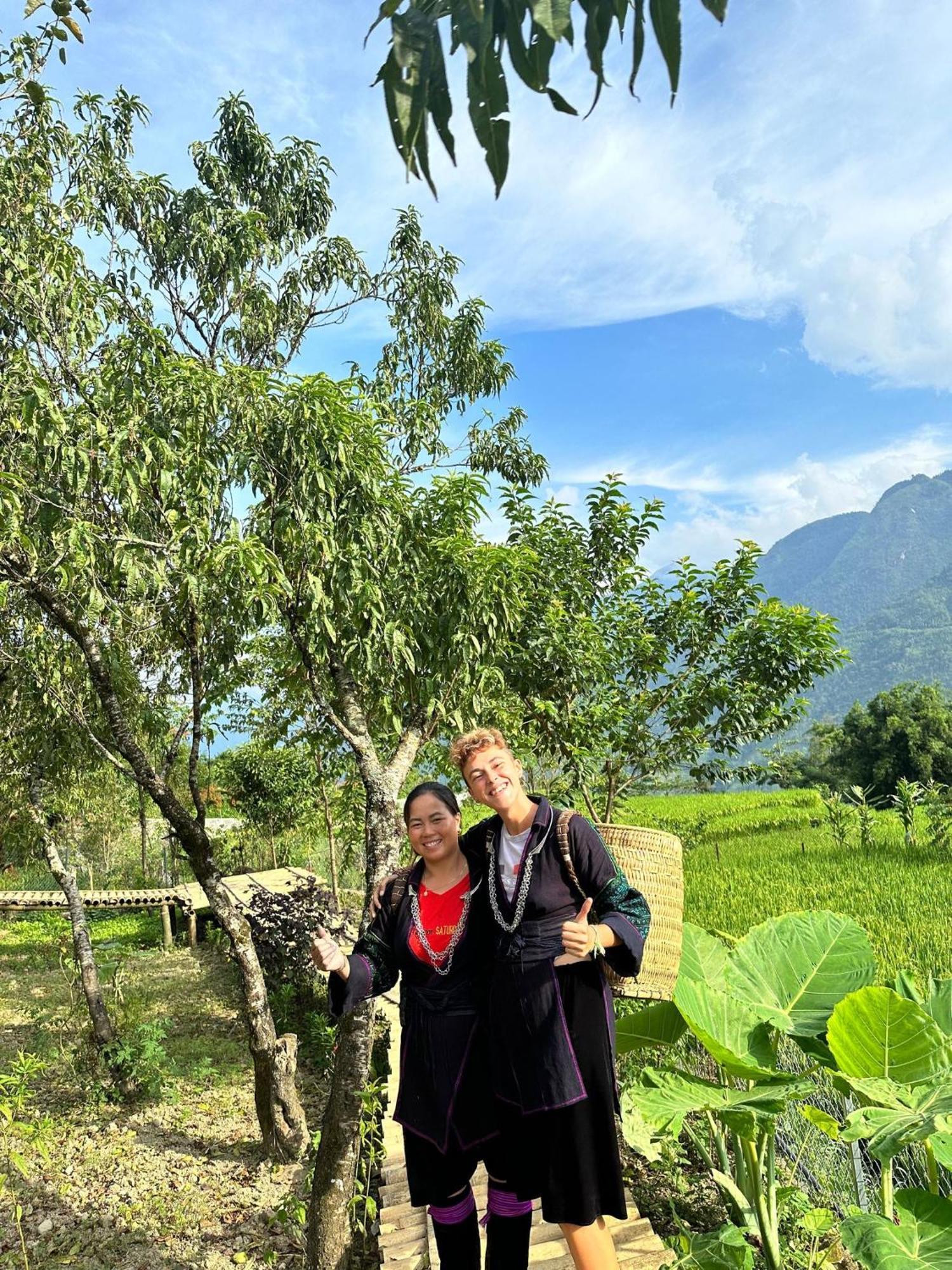 Muong Hoa Hmong Homestay سابا المظهر الخارجي الصورة